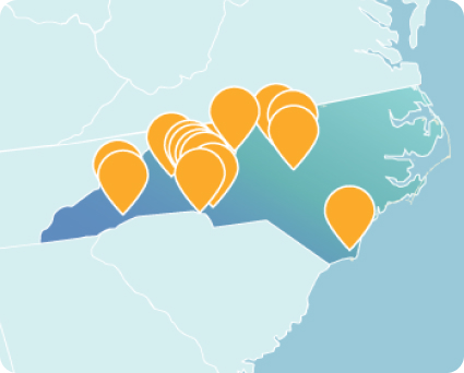 North Carolina Map